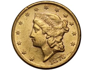4617. USA, 20 dolarów 1876, Filadelfia, Liberty