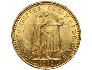 4629. Węgry, Franciszek Józef I, 20 koron 1892
