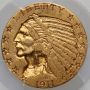 4631. USA, 5 dolarów 1911 S, San Francisco, Indianin, PCGS XF45 - 3