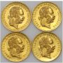4632. Austria, Zestaw monet 4 x dukat 1915 Nowe Bicie - 2