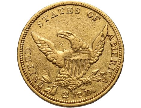 USA, 2,5 dolara 1839 C, Charlotte, Classic Head - 2