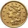 USA, 2,5 dolara 1839 C, Charlotte, Classic Head - 2