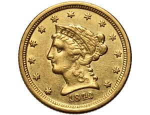 USA, 2,5 dolara 1840 O, Nowy Orlean, Liberty