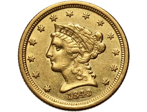 USA, 2,5 dolara 1840 O, Nowy Orlean, Liberty