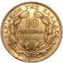 Grecja, Jerzy I, 10 drachm 1876 A, Paryż - 3