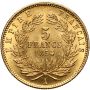 Francja, Napoleon III, 5 franków 1854 A, Paryż - 3
