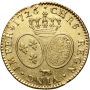 Francja, Ludwik XV, Louis d'or aux lunettes 1726, Pau - 3