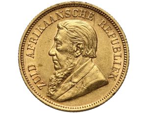 RPA, Paul Kruger, 1/2 ponda (funta) 1895