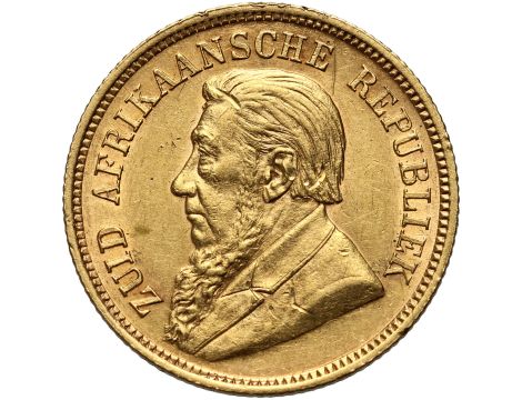4658. RPA, Paul Kruger, 1/2 ponda (funta) 1895