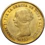 4664. Hiszpania, Izabela II, 100 reali 1855, Sewilla - 2