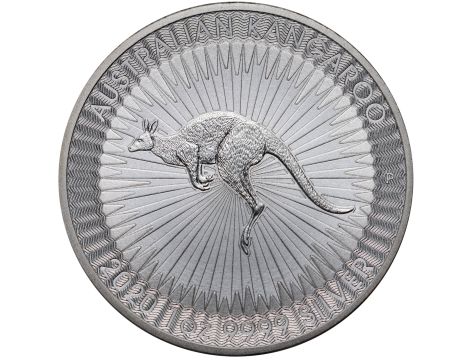 Tuba mennicza 25 x Australijski Kangur 2020 uncja srebra - 2