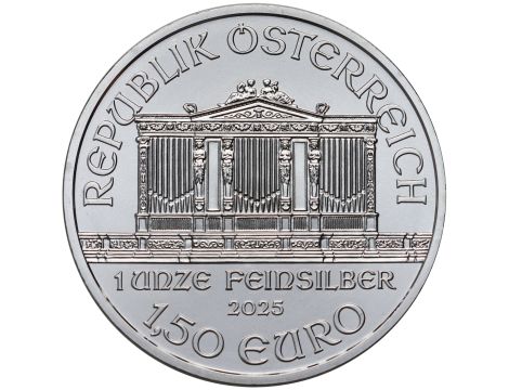 Tuba mennicza 20 x Wiedeński Filharmonik 2025 uncja srebra - 2