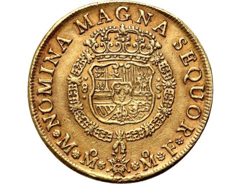 4677. Meksyk, Ferdynand VI, 8 escudos 1750 MF, Meksyk - 2