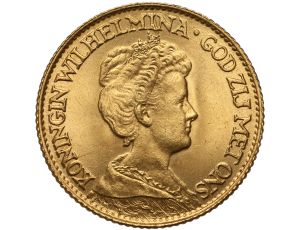 Holandia, Wilhelmina, 10 guldenów 1917