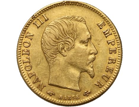 Francja, Napoleon III, 5 franków 1859 A, Paryż