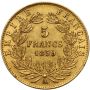 Francja, Napoleon III, 5 franków 1859 A, Paryż - 3