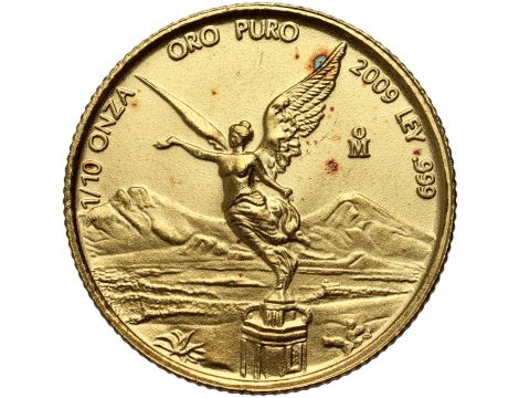4699. Meksyk, 1/10 onza, Libertad, 1/10 uncji złota