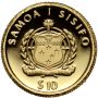 4705. Samoa, 10 dolarów 2008, SMS Bismarck - 1 g Au999 - 3