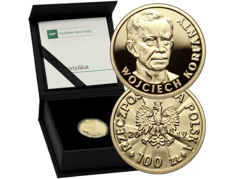 4707. Polska, 100 złotych 2019, Wojciech Korfanty
