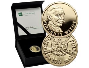 Polska, 100 złotych 2020, Wincenty Witos