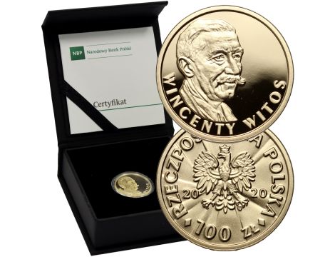 4708. Polska, 100 złotych 2020, Wincenty Witos