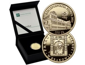 Polska, 100 złotych 2021, Pałac Biskupi w Krakowie