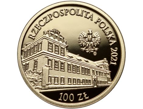 4710. Polska, 100 złotych 2021, Pałac Biskupi w Krakowie - 3