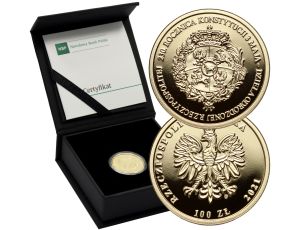 Polska, 100 złotych 2021, 230. rocznica Konstytucji 3 Maja