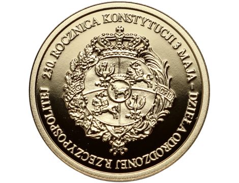 4712. Polska, 100 złotych 2021, 230. rocznica Konstytucji 3 Maja - 2