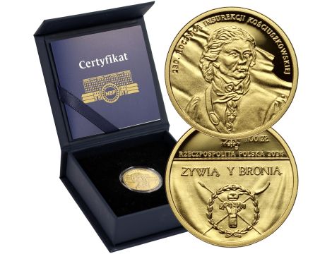 4713. Polska, 100 złotych 2024, 230. rocznica insurekcji kościuszkowskiej
