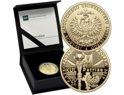 4715. Polska, 200 złotych 2019, 100-lecie KUL