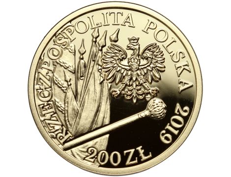 4716. Polska, 200 złotych 2019, Hetman Stefan Czarniecki - 3