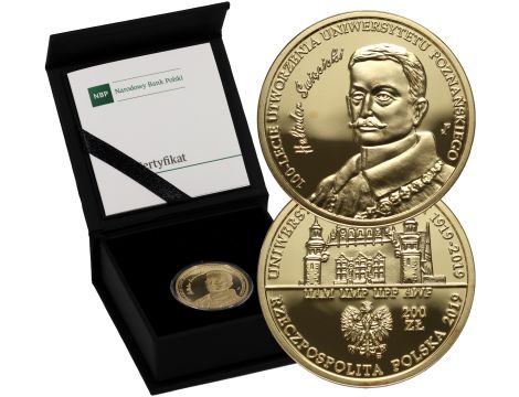 4717. Polska, 200 złotych 2019, 100-lecie Uniwersytetu Poznańskiego
