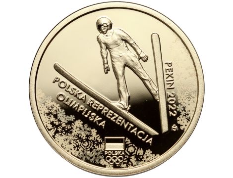 4720. Polska, 200 złotych 2022, Polska Reprezentacja Olimpijska Pekin 2022 - 2