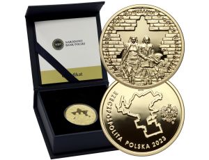 Polska, 200 złotych 2023, 80. rocznica powstania w getcie warszawskim