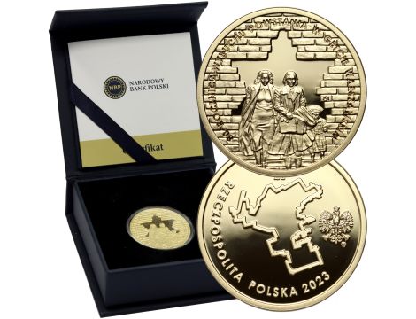 4722. Polska, 200 złotych 2023, 80. rocznica powstania w getcie warszawskim
