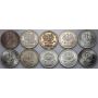 4724. Srebro, Zestaw monet PRL, 50000 złotych 1988, Piłsudski, 10 sztuk - 3