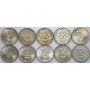 4732. Srebro, Zestaw monet PRL, 200 złotych 1976, Olimpiada, 10 sztuk - 2
