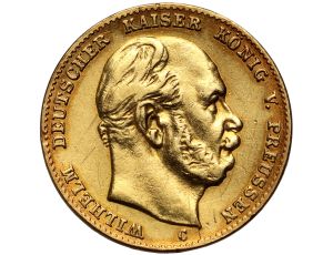 Niemcy, Prusy, Wilhelm I, 10 marek 1875 C, Frankfurt