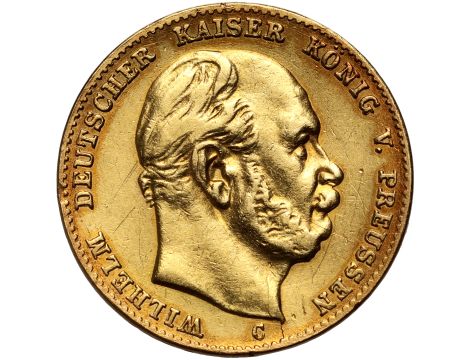 Niemcy, Prusy, Wilhelm I, 10 marek 1875 C, Frankfurt