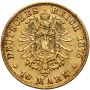Niemcy, Prusy, Wilhelm I, 10 marek 1875 C, Frankfurt - 3