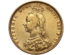 Australia, Wiktoria, suweren 1891 M, Melbourne