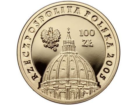 Polska, 100 złotych 2005, Jan Paweł II - 3