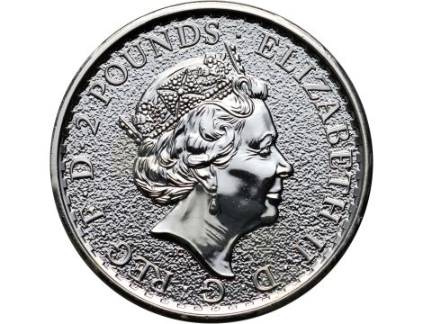 Tuba mennicza 25 x Britannia 2017 uncja srebra - 3