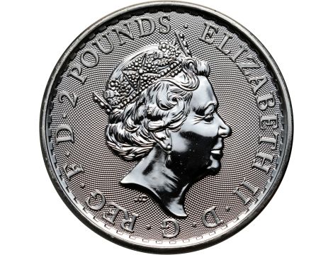 Tuba mennicza 25 x Britannia 2022 uncja srebra - 3