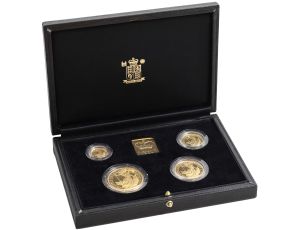 Wielka Brytania, Zestaw złotych monet Britannia 1995, Proof