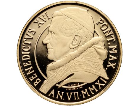 Watykan, 50 euro 2011, Benedykt XVI, Ukrzyżowanie św. Piotra - 2
