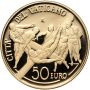 Watykan, 50 euro 2011, Benedykt XVI, Ukrzyżowanie św. Piotra - 4