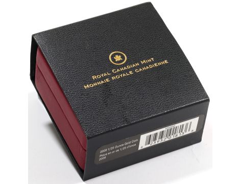 Kanada, Elżbieta II, 50 centów 2009, 1/25 uncji złota - 5