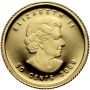 Kanada, Elżbieta II, 50 centów 2009, 1/25 uncji złota - 4